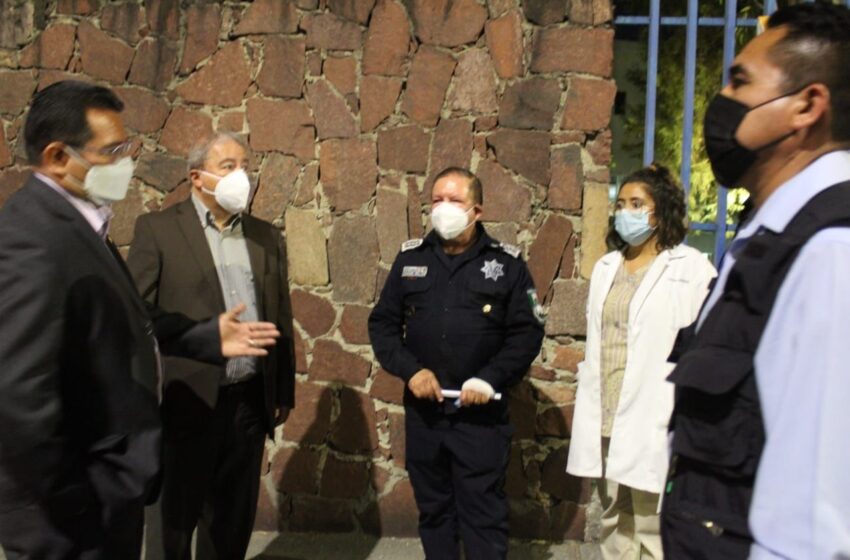 Realizan recorridos en Zona Universitaria para mejorar seguridad