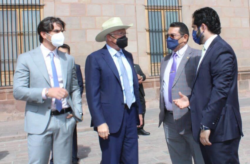  Visita embajador de EUA a SLP