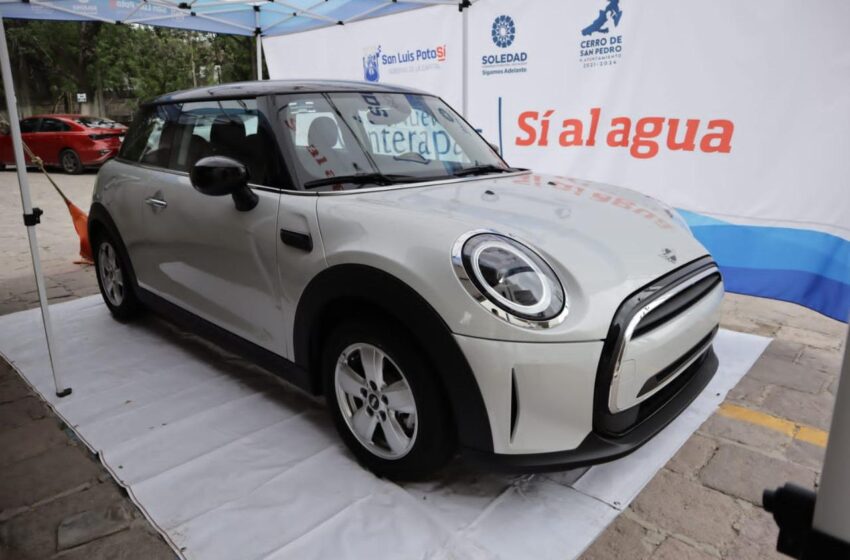  Interapas ha entregado más de 100 mil boletos para sorteo de Mini Cooper