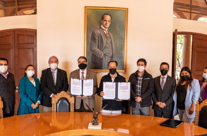 Campus Rioverde de la UASLP signa convenio de colaboración con Ayuntamiento de Cd. Fernández