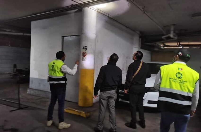 Inspecciona PC edificios tras sismo