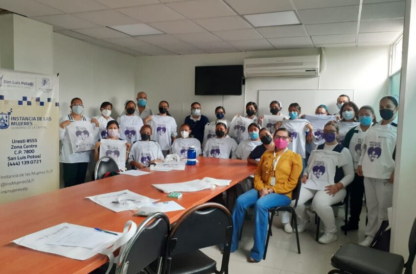  Se conforma Mi Brigada Violeta en Unidad de Medicina Familiar del IMSS