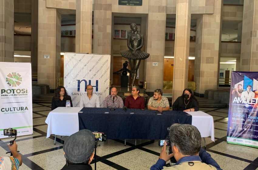 Gira Amuleto cerrará en el Teatro de la Paz