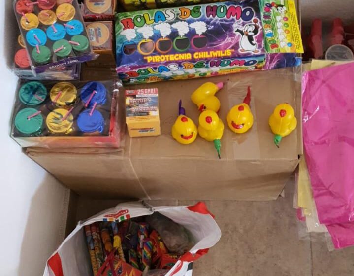 No hay permisos para venta de pirotecnia por la celebración de las Fiestas Patrias