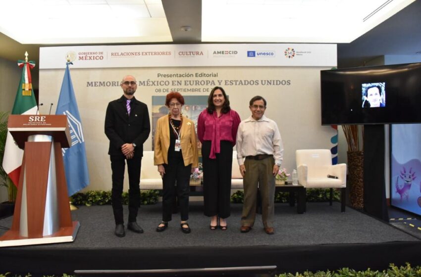 Presentan Memoria de México en Europa y Estados Unidos de Miguel Gleason