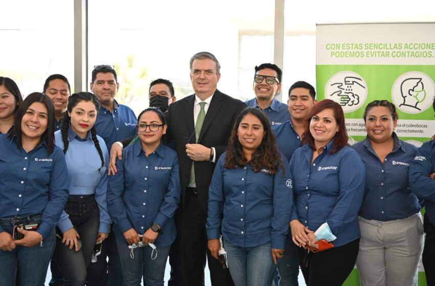  Recorre Marcelo Ebrard BMW en SLP