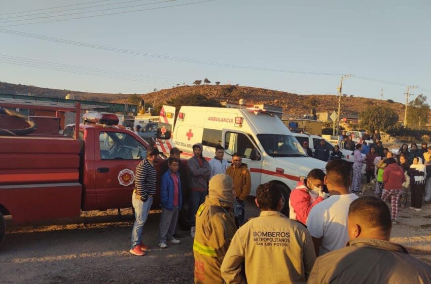  Explota tanque de gas en la comunidad de Pozuelos