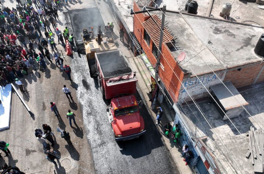 Firme avance del Gobierno de la Capital en el rescate de las Vialidades Potosinas