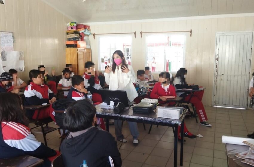  Seguridad Estatal lleva programa de prevención a educación básica