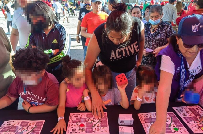 Instancia de las mujeres se suma a los festejos del Día de la Niñez