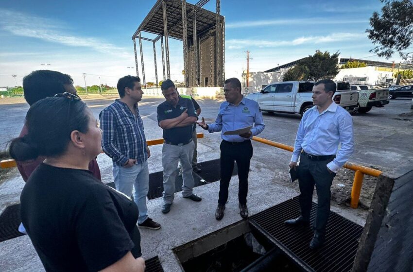 Gobierno Estatal avanza proyecto contra inundaciones en FENAPO