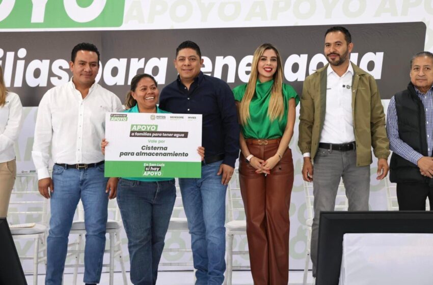 DIF se suma al apoyo para atender a familias ante crisis hídrica