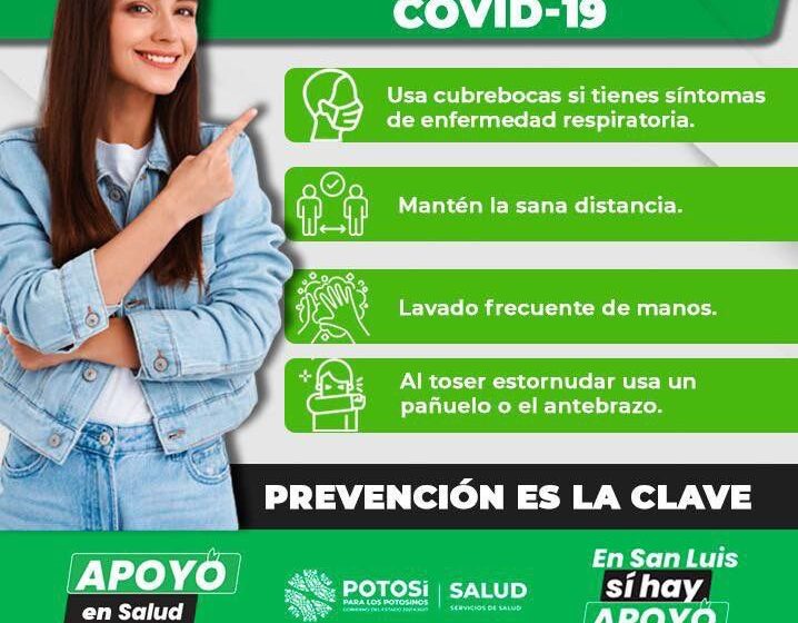  El uso de cubrebocas en el estado de SLP no es obligatorio