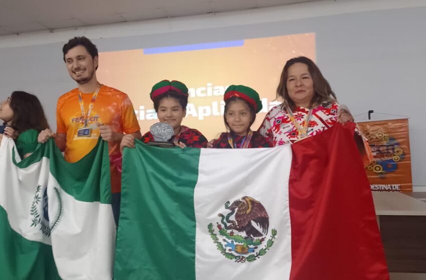 Alumnas potosinas logran primer lugar internacional en feria de ciencia