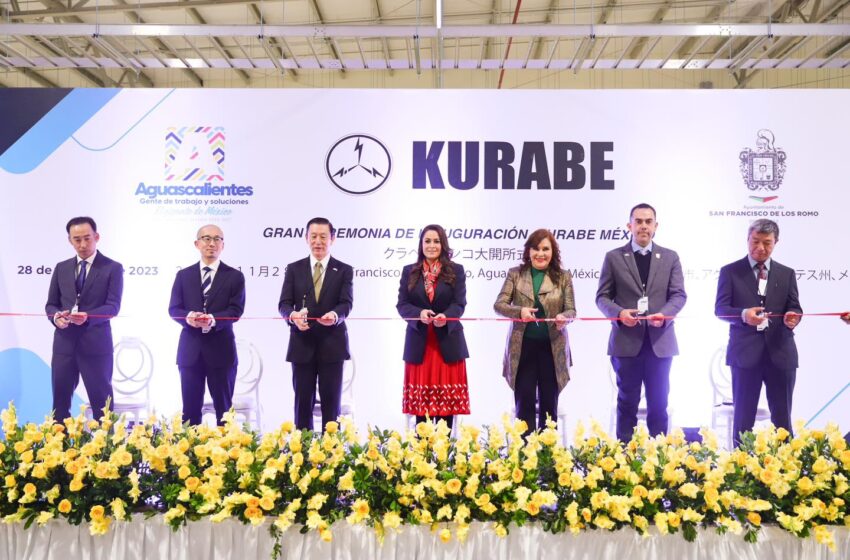 Inaugura Tere Jiménez nueva empresa japonesa con una inversión de 14 MDD en su primera fase