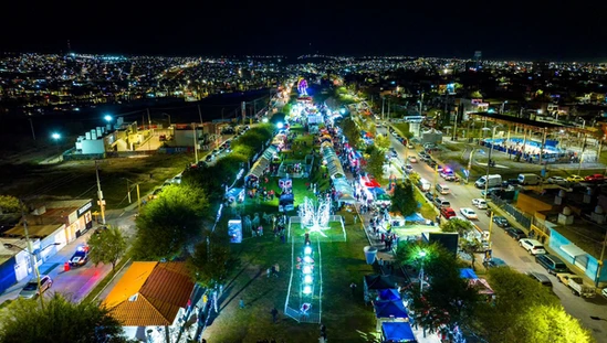 Gobernadora inaugura Villa Navidad al oriente de la ciudad; todas las actividades son gratuitas
