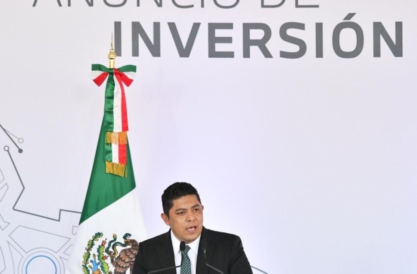 Ricardo Gallardo anuncia nuevas inversiones de empresas automotrices