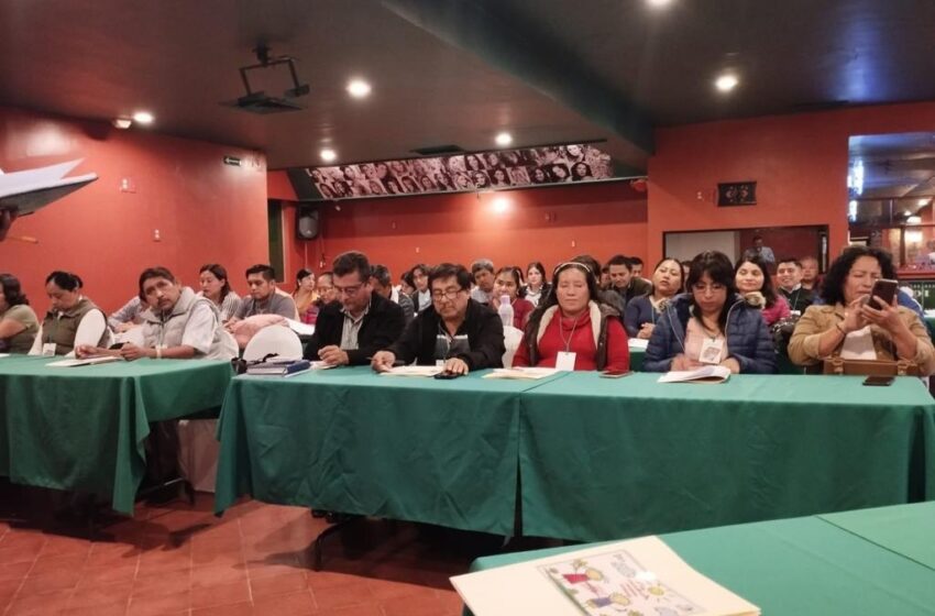 Gobierno capacita a maestros de educación indígena