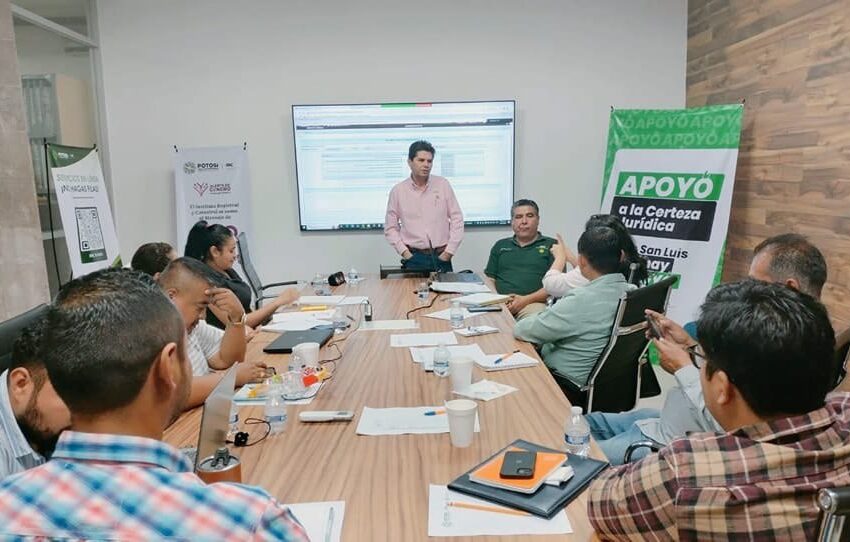  Gobierno brinda apoyo en modernización de sistemas catastrales