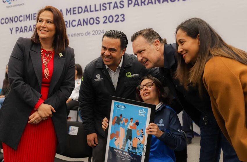 Reconoce Luis Nava participación de atletas Paranacionales y Parapanamericanos