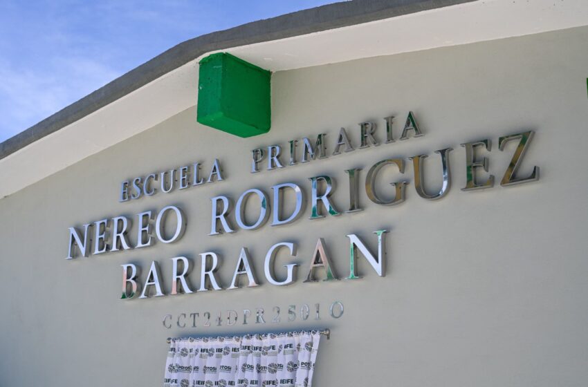 Gracias a Ricardo Gallardo niñas y niños acceden a una mejor educación