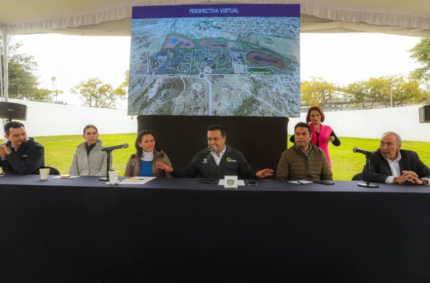  Con el Parque Intraurbano, sembramos un mejor medio ambiente para Querétaro: Luis Nava