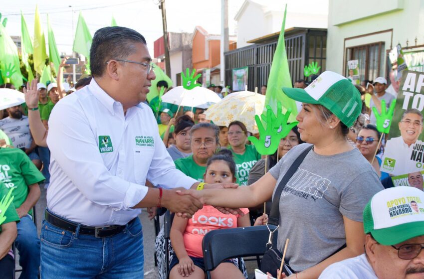 Juan Manuel Navarro construirá puente peatonal en Quintas de la Hacienda.