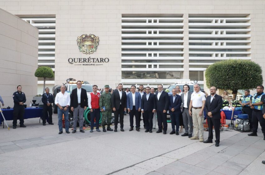 Municipio de Querétaro se Prepara para la Temporada de Lluvias 2024