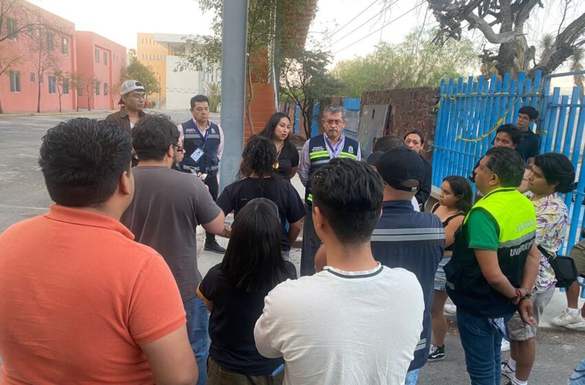 Recorrido Pacífico en la Facultad del Hábitat de la UASLP para Verificar Condiciones de Uso