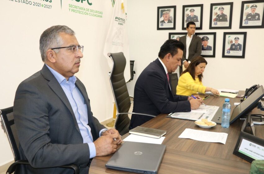 Gobierno Estatal fortalece acciones interinstitucionales de seguridad