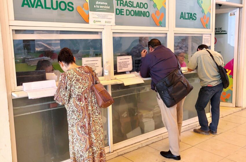 Soledenses Continúan Regularizando el Impuesto Predial con Éxito