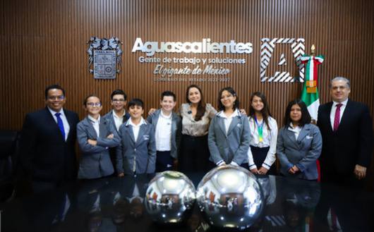 Reconocimiento a Jóvenes Talentosos de Aguascalientes Rumbo a la Olimpiada Internacional de Matemáticas