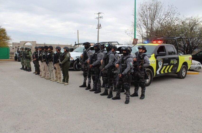 Guardia Civil Estatal continua con operativos en la capital y zonas conurbadas