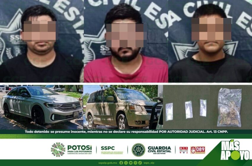 Guardia Civil Estatal captura a presuntos secuestradores en Ciudad Valles