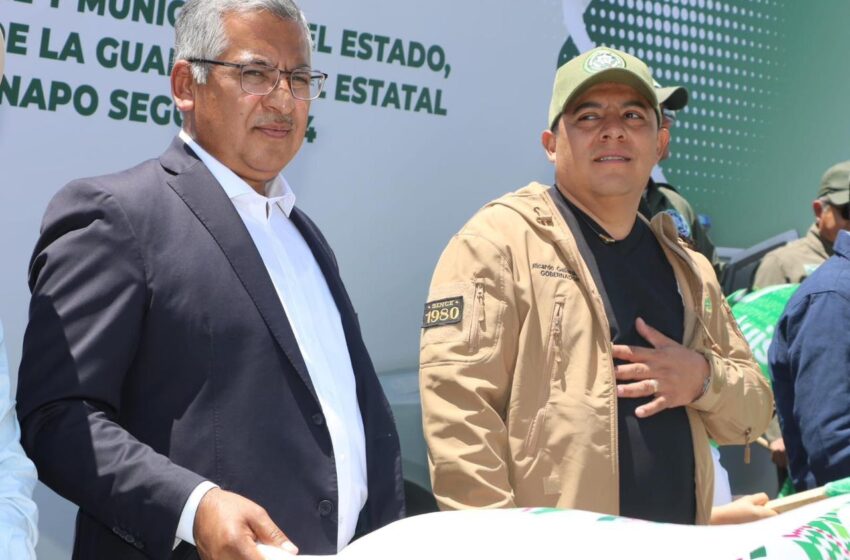  Ricardo Gallardo lidera entrega histórica de patrullas para reforzar seguridad en San Luis Potosí