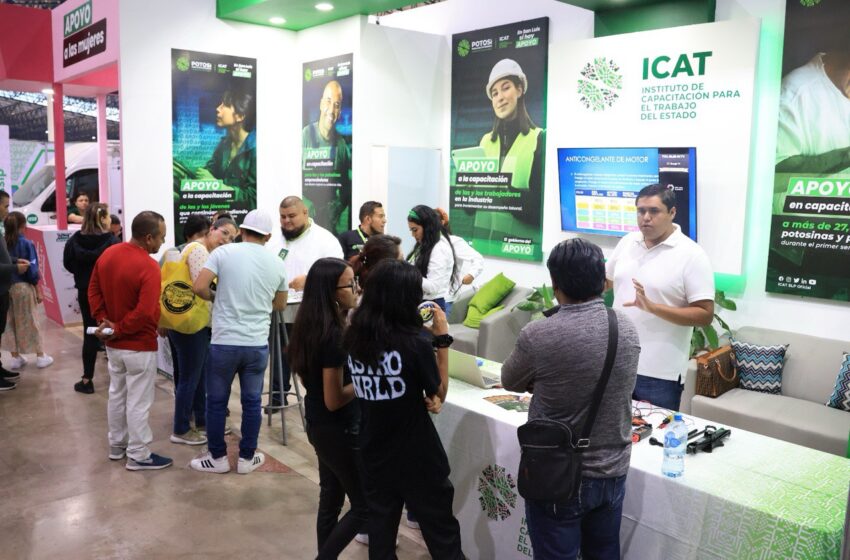  ICAT promueve oportunidades de formación gratuita en la FENAPO 2024
