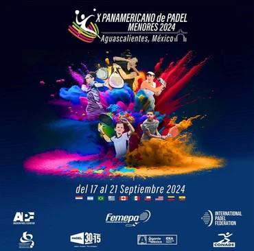 Aguascalientes se Prepara para el X Panamericano de Pádel, Menores 2024