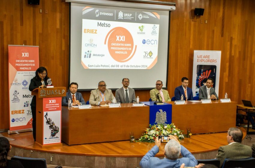  Inauguración del XXI Encuentro Sobre Procesamiento de Minerales: Uniendo Esfuerzos Académicos e Industriales