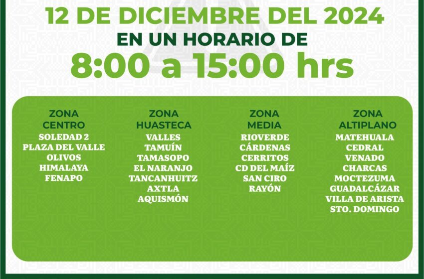 Recaudadoras Del Gobierno Estatal Operarán El 12 De Diciembre Para Facilitar Trámites