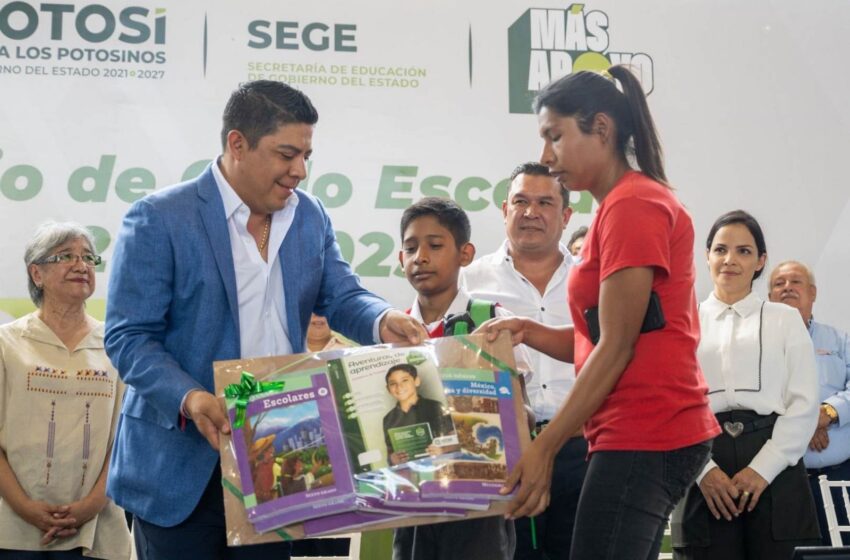  SLP REGISTRA AVANCES EN INDICADORES EDUCATIVOS GRACIAS A APOYOS Y NUEVAS ESTRATEGIAS