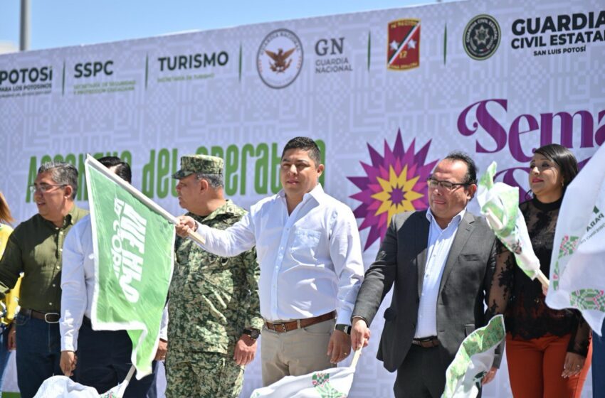  Ricardo Gallardo arranca operativo “Semana Santa Segura 2025”