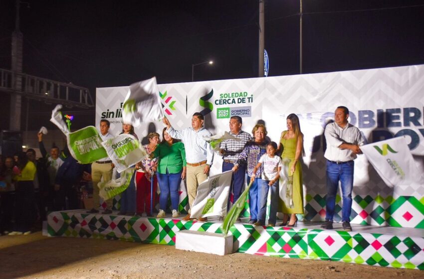 Continúan Transformación Urbana En Soledad Con Arranque De Parque Lineal En Circuito Potosí – Cactus