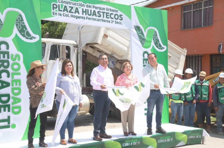 Fuerte Impulso A La Recreación Social En Soledad: Alcalde Navarro Muñiz Arranca Construcción De Nuevo Parque Urbano