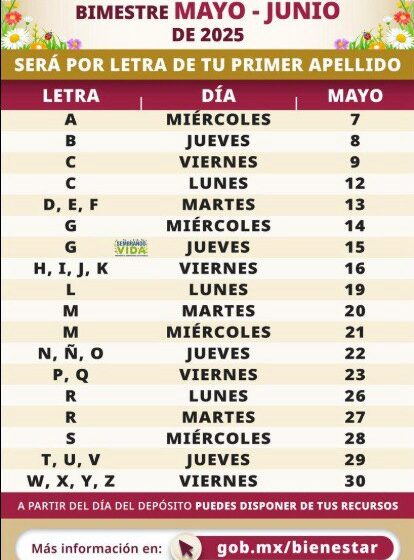 Del 7 al 30 de mayo se dispersa el pago de Pensiones y Programas para el Bienestar: Ariadna Montiel