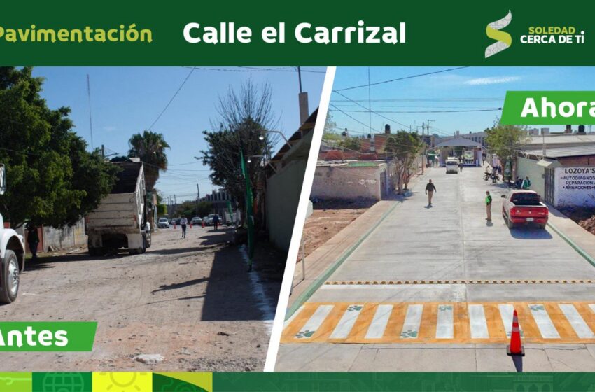 Alcalde Navarro Muñiz Entrega Nueva Calle Pavimentada En Rivas Guillén Norte, En Tiempo Récord