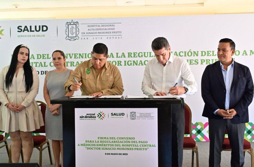 Ricardo Gallardo Resuelve Pago A Médicos Eméritos Del Hospital Central