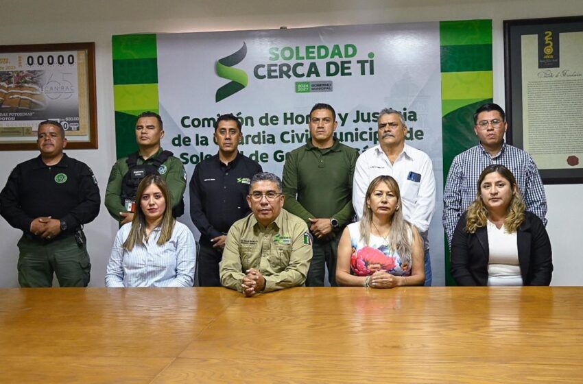Guardia Civil Municipal De Soledad Se Fortalece: Alcalde Juan Manuel Navarro Instala Comisión De Honor Y Justicia