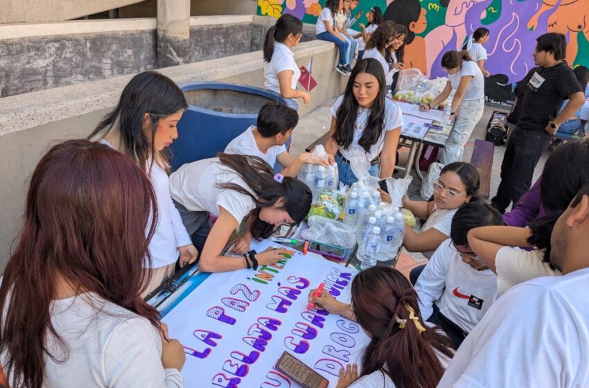 La UASLP se unió a la Jornada Nacional de Tequios por la Paz y Contra las Adicciones