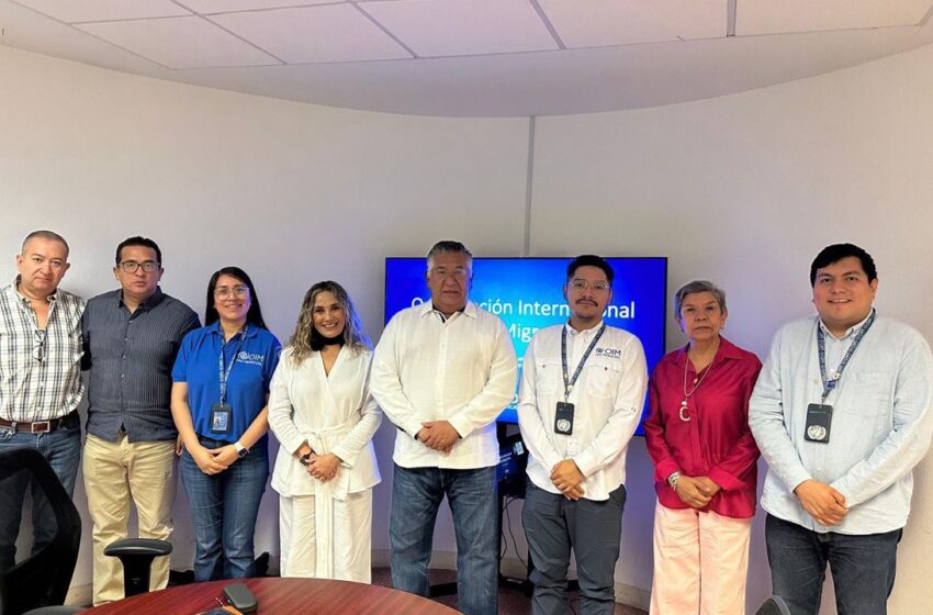 Organización Internacional de las Migraciones reconoce atención del Ayuntamiento Capitalino a migrantes