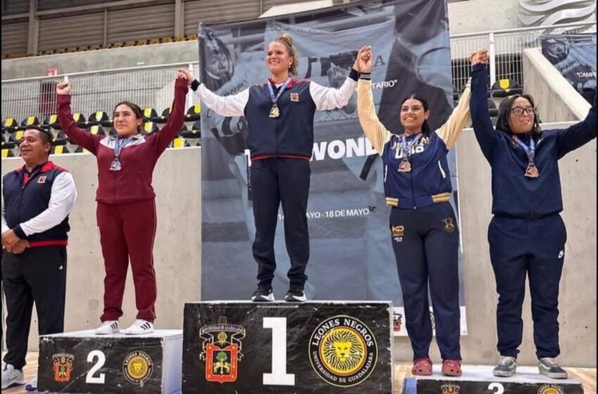 Taekwondoínas De La Becene Brillan En Los Anuies 2025